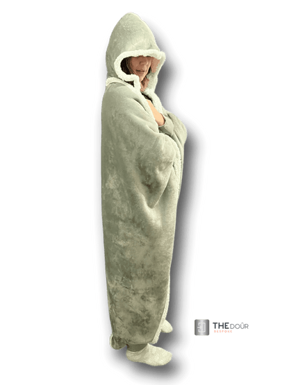 CwtchCape Camper Sherpa Fleece Hoodie Walkie Blanket Adult 1 size fits all - 4 Colours