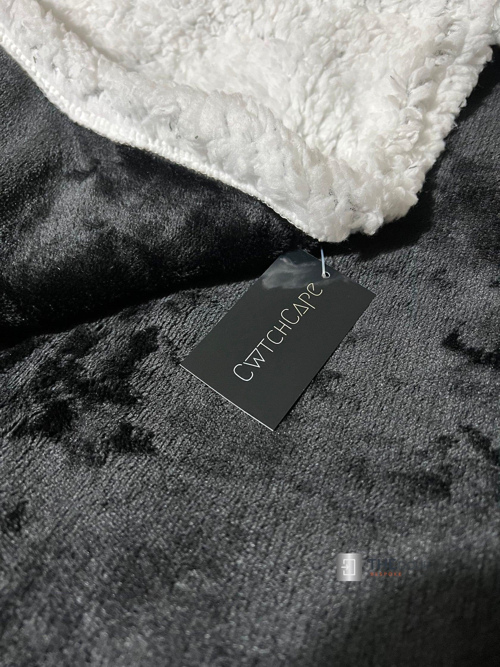 CwtchCape Camper Sherpa Fleece Hoodie Walkie Blanket Adult 1 size fits all - 4 Colours