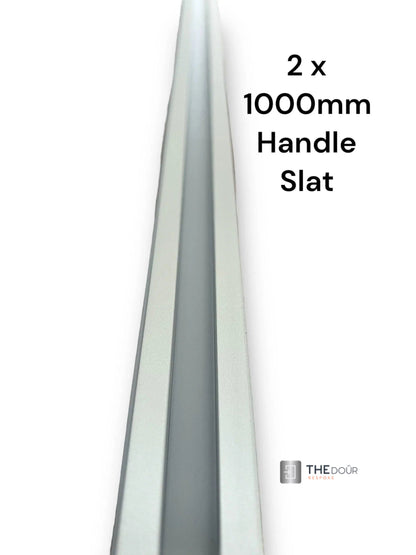 Easy Cut Tambour Vertical or Horizontal Sliding Door Kit & Parts, Up to 1000mm x 1000mm Area.
