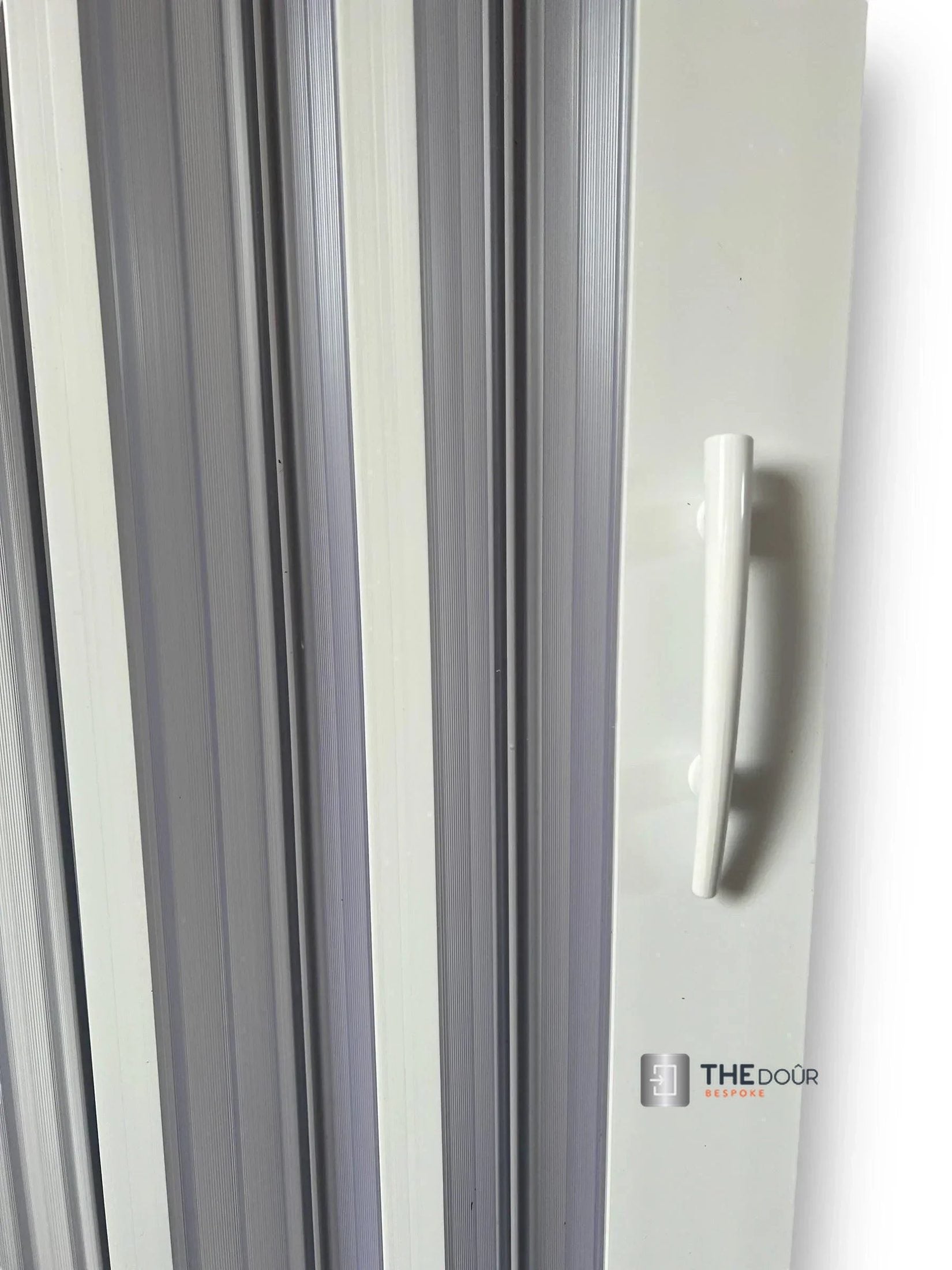 FLEXdoûr 3 Side Folding PVC Shower Enclosure Doors with central Opening 1850mm Height x Various Widths