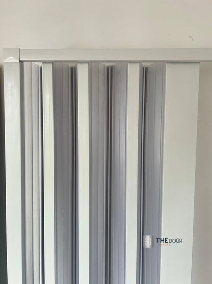 FLEXdoûr 3 Side Folding PVC Shower Enclosure Doors with central Opening 1850mm Height x Various Widths