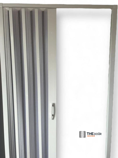 FLEXdoûr PVC Folding Shower Door with Side Opening 1850mm Height x Various Width