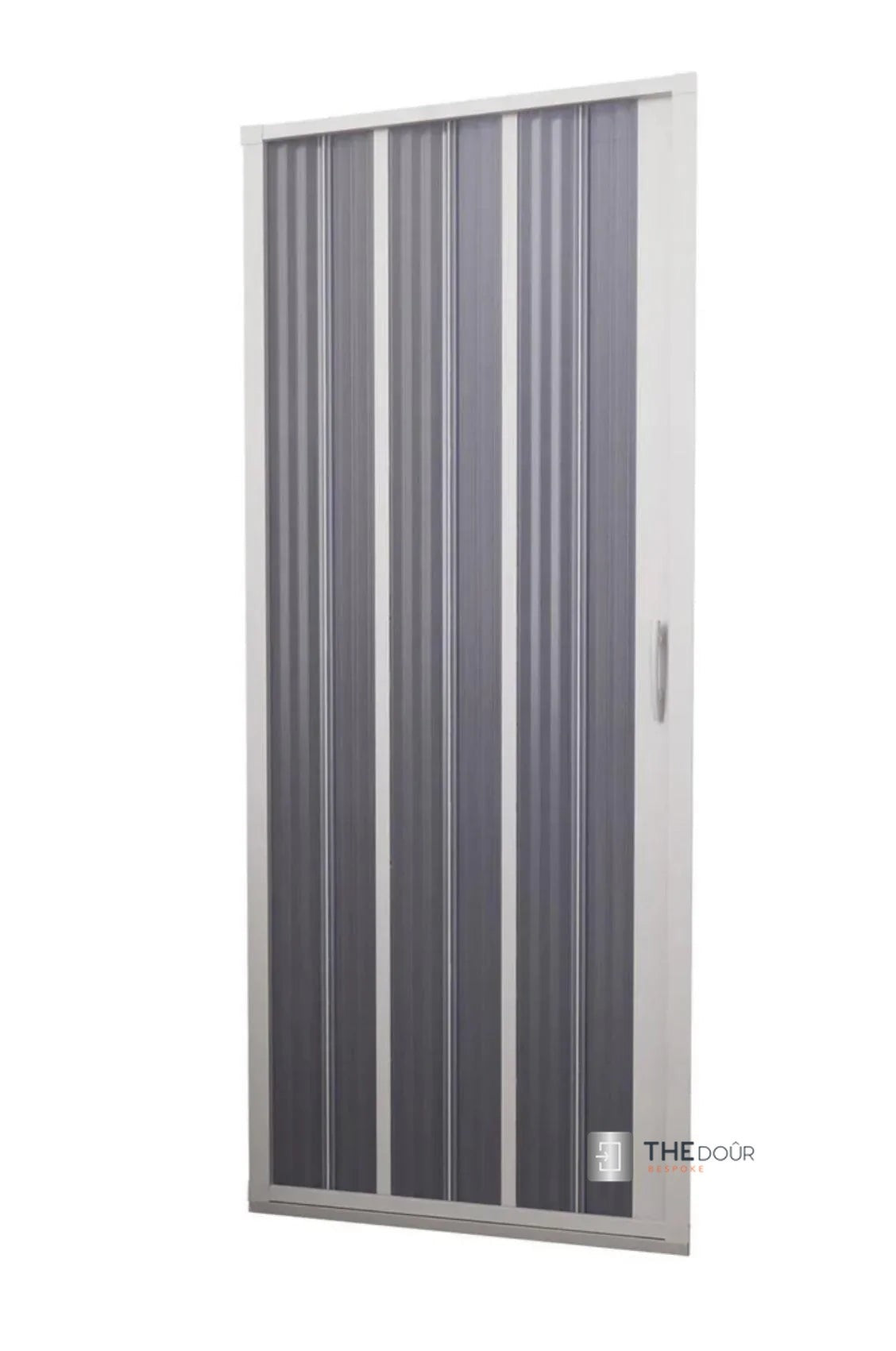 FLEXdoûr PVC Folding Shower Door with Side Opening 1850mm Height x Various Width