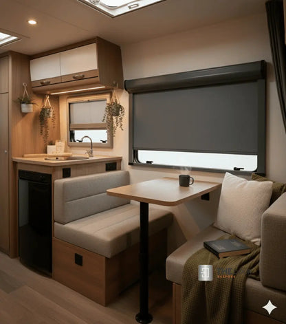 ROLdour Vertical Black out Roller Blind from 1500mm up to 2000mm Wide x up to 1000mm Tall Made to Measure THEdoûr Bespoke