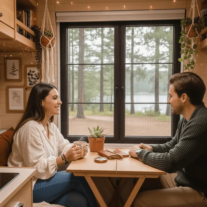 WINdoûr Custom Made Pleated Honeycomb Insulated Blackout Blind or Net 400mm - 1000mm Tall x up to 2000mm Wide THEdoûr Bespoke