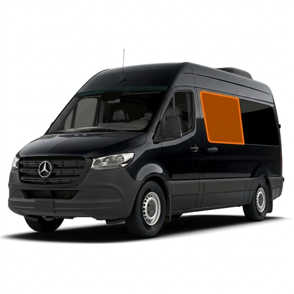 Mercedes Sprinter Magnetic Window Covers – Models (2019 – Current) | Insulated Blackout Privacy Sets