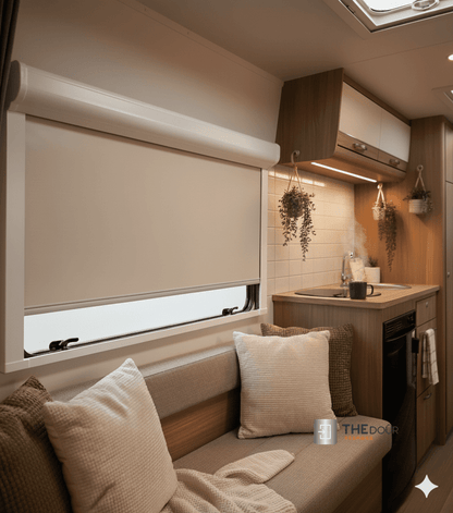 ROLdour Slimline Vertical 400mm up to 1500mm Wide x 400mm up to 1000mm tall, Retractable Roller Blackout or Mosquito Net Blinds Custom Made to Measure