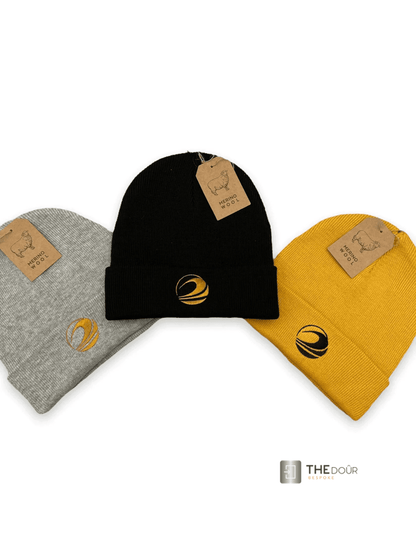 Golden Fleece Wave Marino Wool Beanies