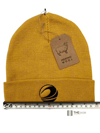 Golden Fleece Wave Marino Wool Beanies