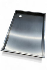 Campervan / RV Shower Trays 304-Grade Stainless Steel - 3 Set Size Options