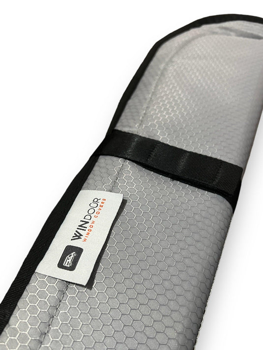 WINdoûr Insulated ￼Magnetic Window Covers for All Sprinter Models, A Pair of ￼Blackout Covers with added Mosquito Nets for Driver & Passenger side Doors.