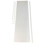 Tambour  Black or White or Silver Door kits - Custom Made to the MM from 1500mm up to 2000mm tall