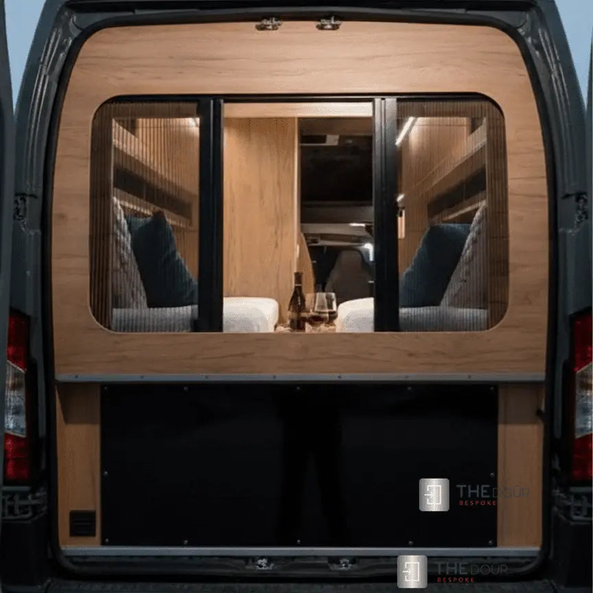 WINdoûr DUO Made to Measure Honeycomb Insulation Complete Blackout Blind & or Net up to 999mm Tall x up to 999mm Wide THEdoûr Bespoke