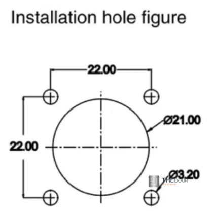 IP67 COMPACT Surface Mounted 240v Electric Hookup Red & Black