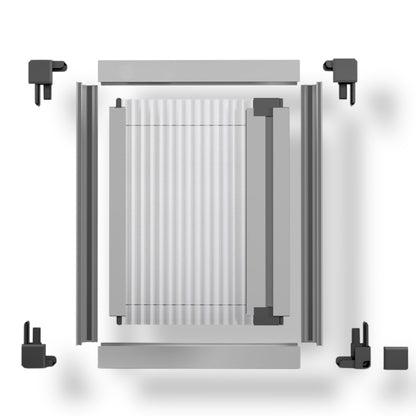 WINdoûr Custom Made Pleated Honeycomb Insulated Blackout Blind or Net  up to 1000mm Tall x up to 2000mm Wide
