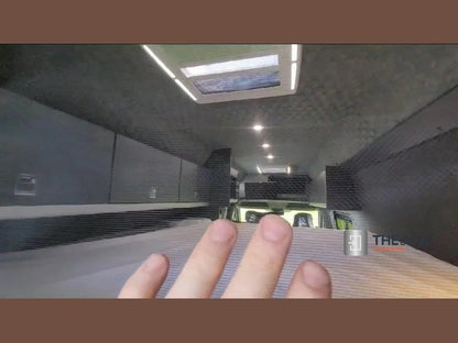 ROLdour Slimline Blind Medium Size, Double Slide Made to Measure Complete Blackout Blind & Net / Screen