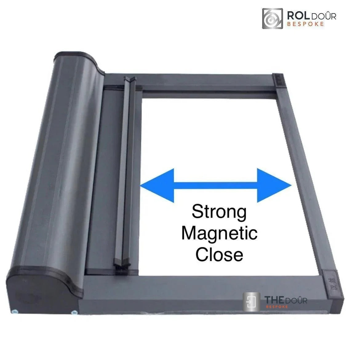 ROLdour Vertical Black out Roller Blind from 1500mm up to 2000mm Wide x up to 1000mm Tall Made to Measure