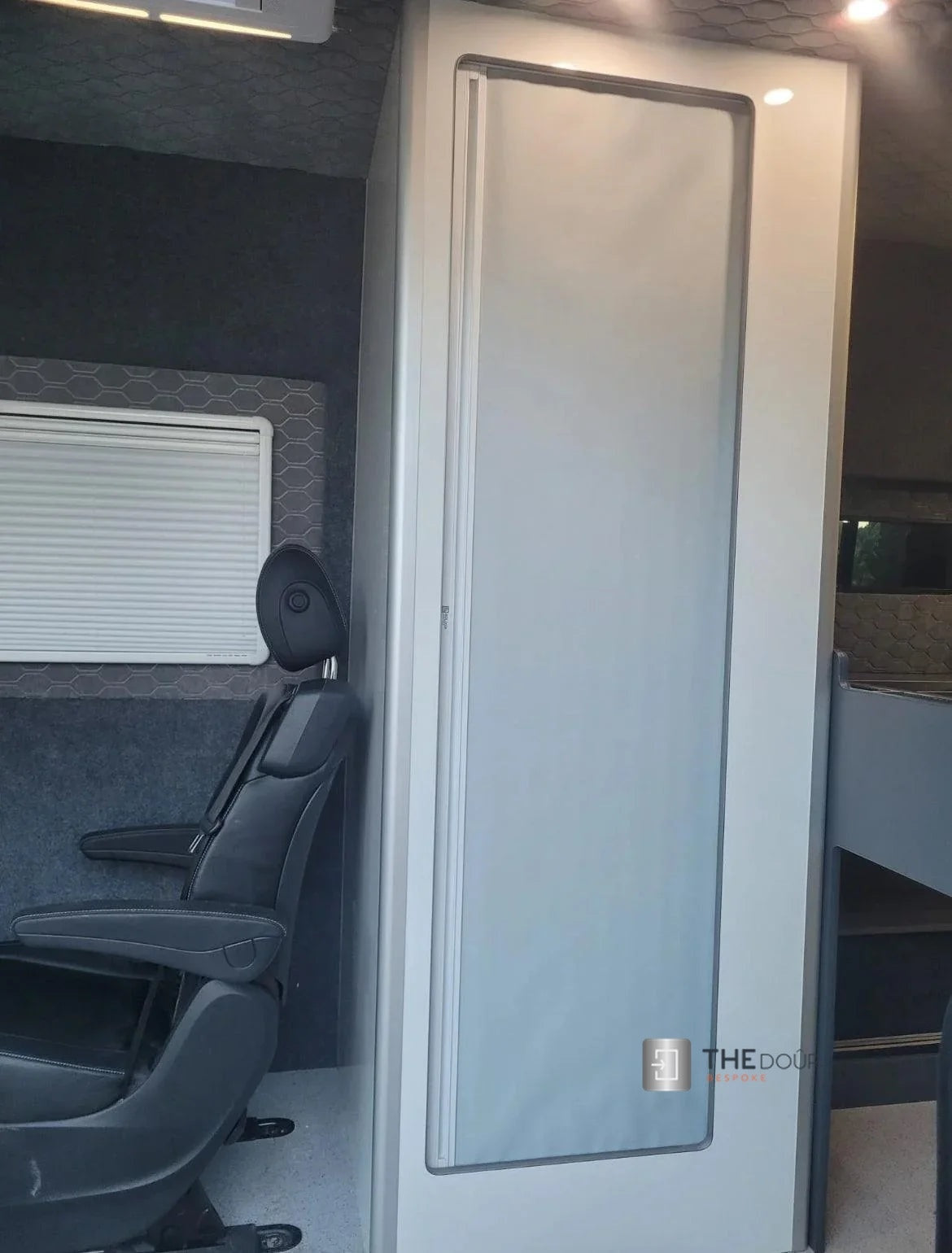 ROLdoûr Bespoke - VANZ ADVENTURE Shower Cubicle Door & Under Bed Garage/Hatch Door Kit