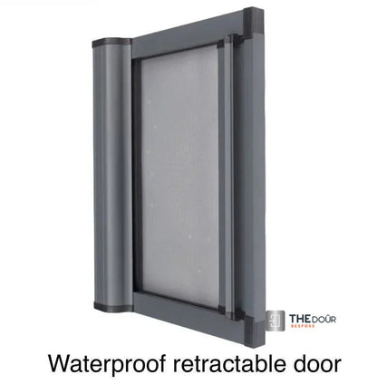 ROLdoûr Bespoke - VANZ ADVENTURE Shower Cubicle Door & Under Bed Garage/Hatch Door Kit