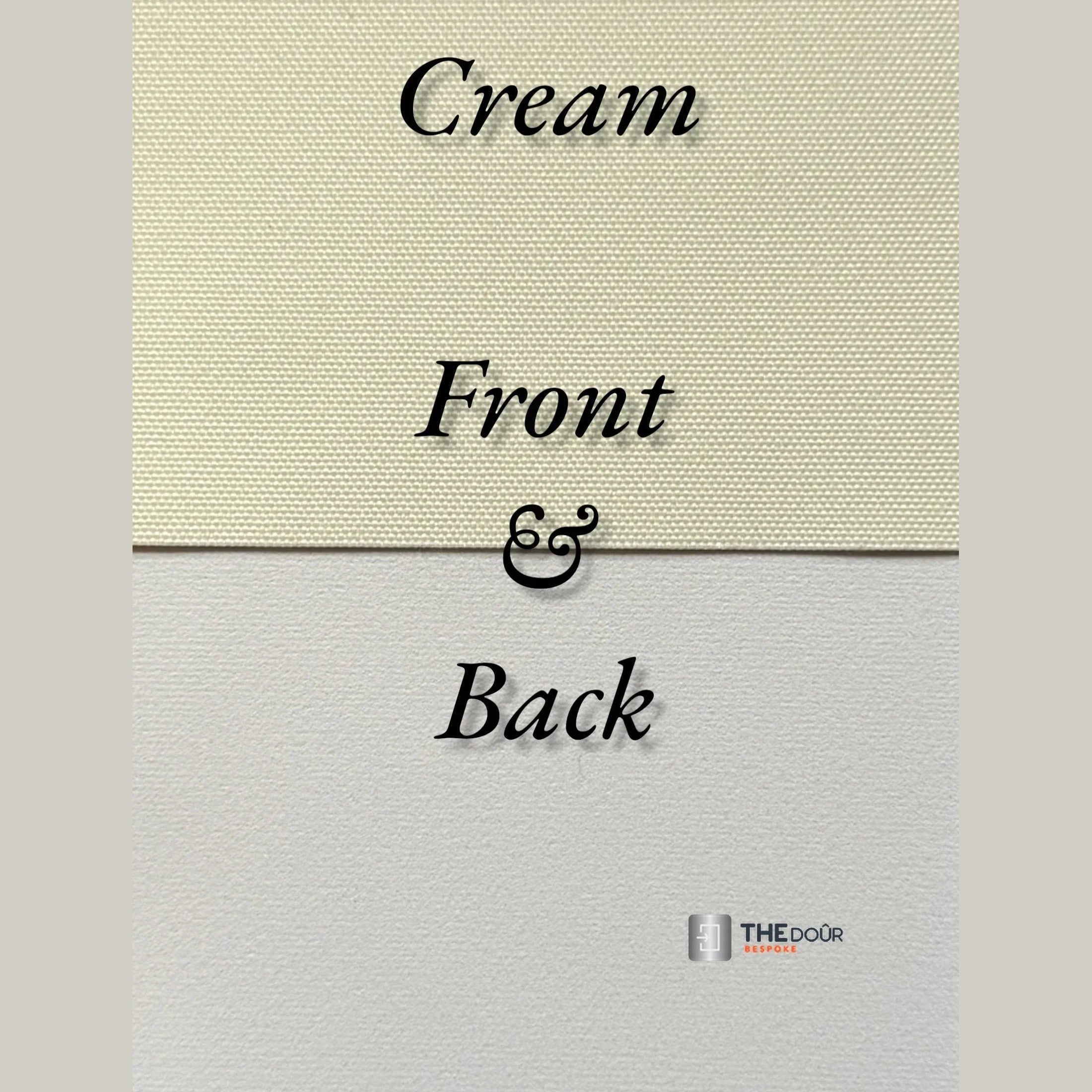 ROLdour Vertical Black out Roller Blind from 1500mm up to 2000mm Wide x up to 1000mm Tall Made to Measure