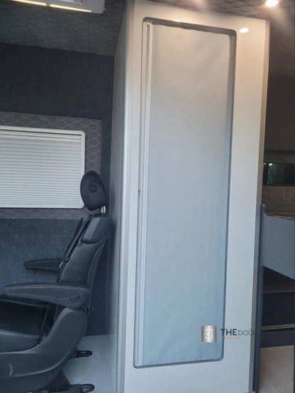 ROLdour Campervan / RV Shower Door PRE MADE 1800mm Tall x 1000mm Self Cut Width