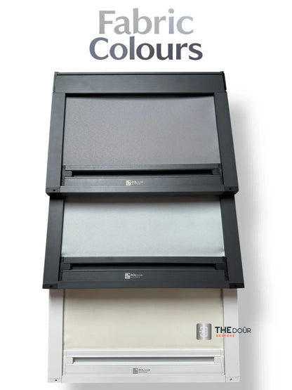 ROLdour Vertical Black out Roller Blind from 1500mm up to 2000mm Wide x up to 1000mm Tall Made to Measure