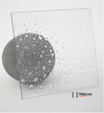 SAFEdour (ZERO Glass) Single Sliding Shower Door for Homes, Public Spaces, Campervans & Motorhomes