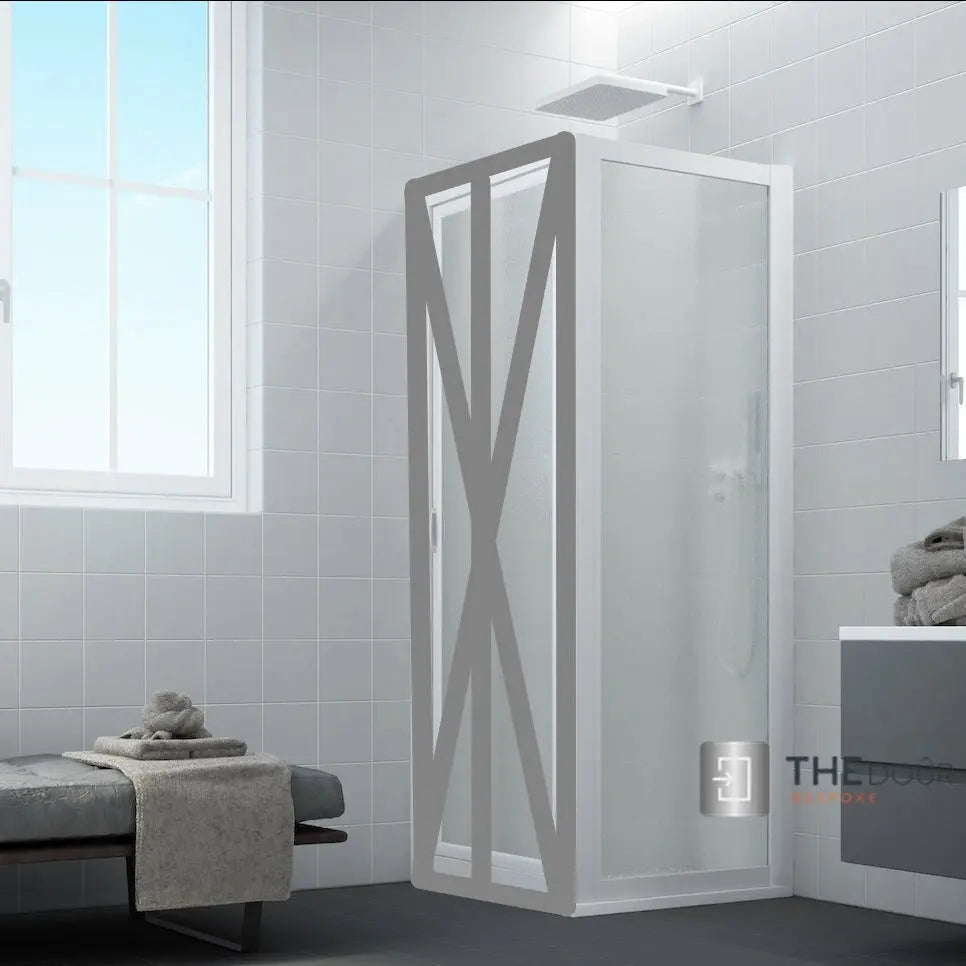 SAFEdour (ZERO Glass) Fixed Panels – Glass-Free Safety for Custom, Corner & Combo Showers THEdoûr Bespoke