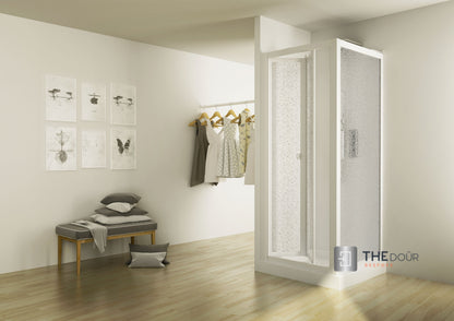 SAFEdour (ZERO Glass) Fixed Panels – Glass-Free Safety for Custom, Corner & Combo Showers