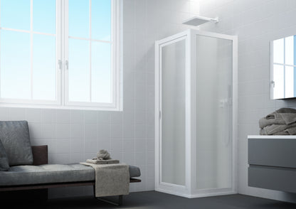 SAFEdour (ZERO Glass) Fixed Panels – Glass-Free Safety for Custom, Corner & Combo Showers