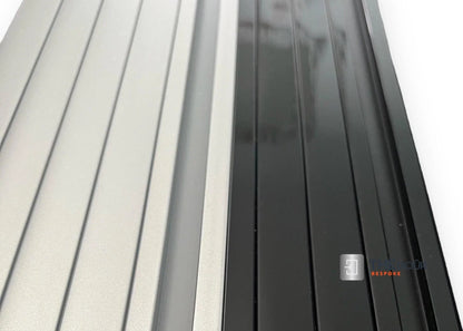 Easy Cut Tambour Vertical or Horizontal Sliding Door Kit & Parts, Up to 1000mm x 1000mm Area.