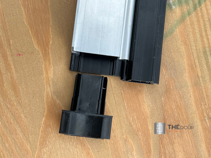 TAMdoûr Tambour Door Kit Cut 1850mm x 700mm with Flex Track for Straight Slide with 90 degree turn or Curved Close Finish