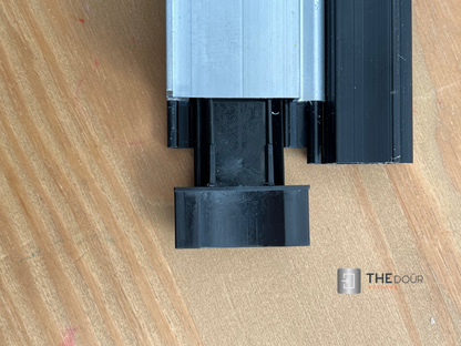 TAMdoûr Tambour Door Kit Cut 1850mm x 700mm with Flex Track for Straight Slide with 90 degree turn or Curved Close Finish