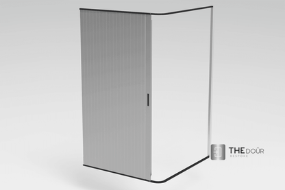 TAMdoûr Tambour Door Kit Cut 1850mm x 700mm with Flex Track for Straight Slide with 90 degree turn or Curved Close Finish