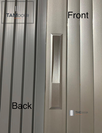TAMdoûr Tambour Door Kit Cut 1850mm x 700mm with Flex Track for Straight Slide with 90 degree turn or Curved Close Finish