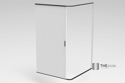 TAMdoûr Tambour Door Kit Cut 1850mm x 700mm with Flex Track for Straight Slide with 90 degree turn or Curved Close Finish