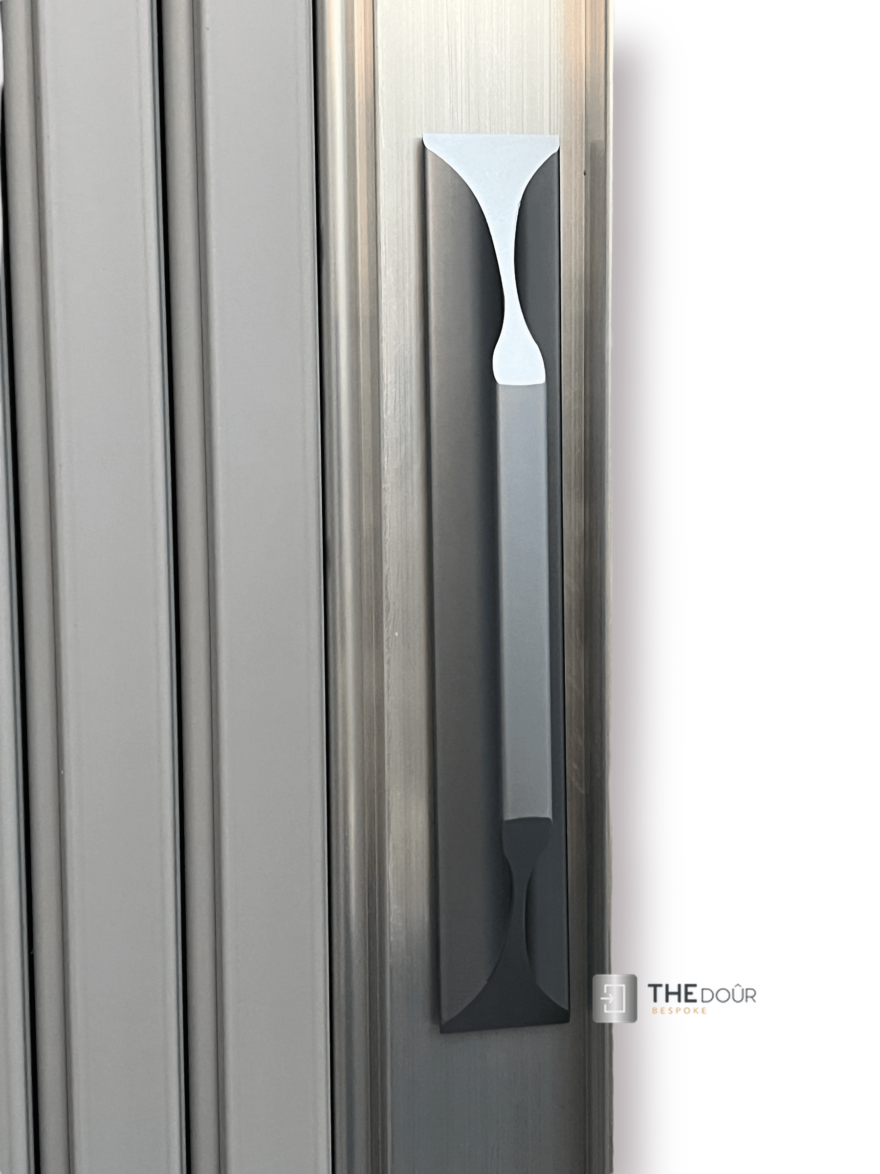 TAMdoûr Tambour Door Kit Cut 1850mm x 700mm with Flex Track for Straight Slide with 90 degree turn or Curved Close Finish