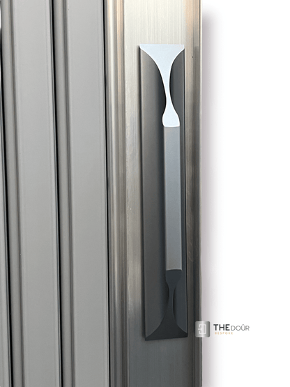 TAMdoûr Tambour Door Kit Cut 1850mm x 700mm with Flex Track for Straight Slide with 90 degree turn or Curved Close Finish