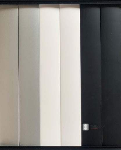 TAMdoûr Tambour Door Kit Cut 1850mm x 700mm with Flex Track for Straight Slide with 90 degree turn or Curved Close Finish