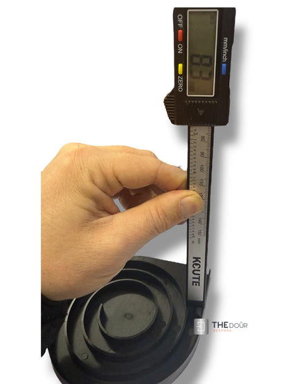 Tambour Door Spirals - 1 x Pair (750mm Load) for 8mm Thick Slats - TAMdoûr Universal