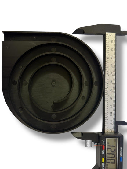 Tambour Door Spirals - 1 x Pair (750mm Load) for 8mm Thick Slats - TAMdoûr Universal