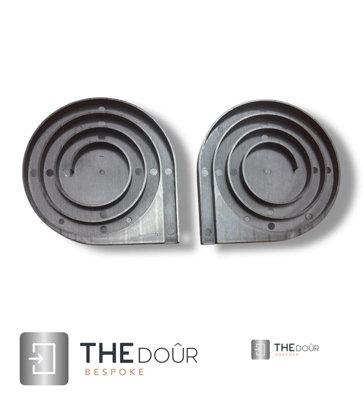 Tambour Door Spirals - 1 x Pair (750mm Load) for 8mm Thick Slats - TAMdoûr Universal