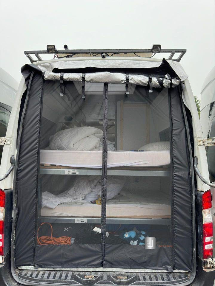VANdour Mosquito Net Screen - Fits Medium to Large Campervans With Added Privacy Layer