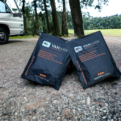VANdour Mosquito Net Screen - Fits Small Campervans With Added Privacy Layer