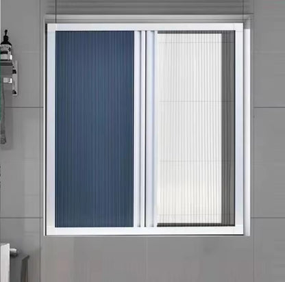 ROLdour Gloss Black Intrekbare waterdichte camper, RV Douchedeur kit Tambour Alternative