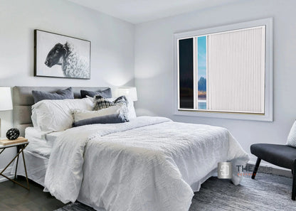 WINdoûr DUO Made to Measure Honeycomb Insulation Complete Blackout Blind & or Net up to 2000mm Tall x up to 2000mm Wide