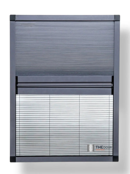 WINdoûr DUO Made to Measure Honeycomb Insulation Complete Blackout Blind & or Net up to 2000mm Tall x up to 2000mm Wide