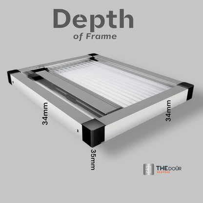 WINdoûr Made to Measure Honeycomb Insulation Complete Blackout Blind OR a Net option up to 999mm Tall x up to 999mm Wide