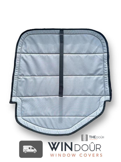 WINdoûr insulated￼ Blackout Covers with Large Net Storage Pocket. Window Covers for Sprinter Rear Doors