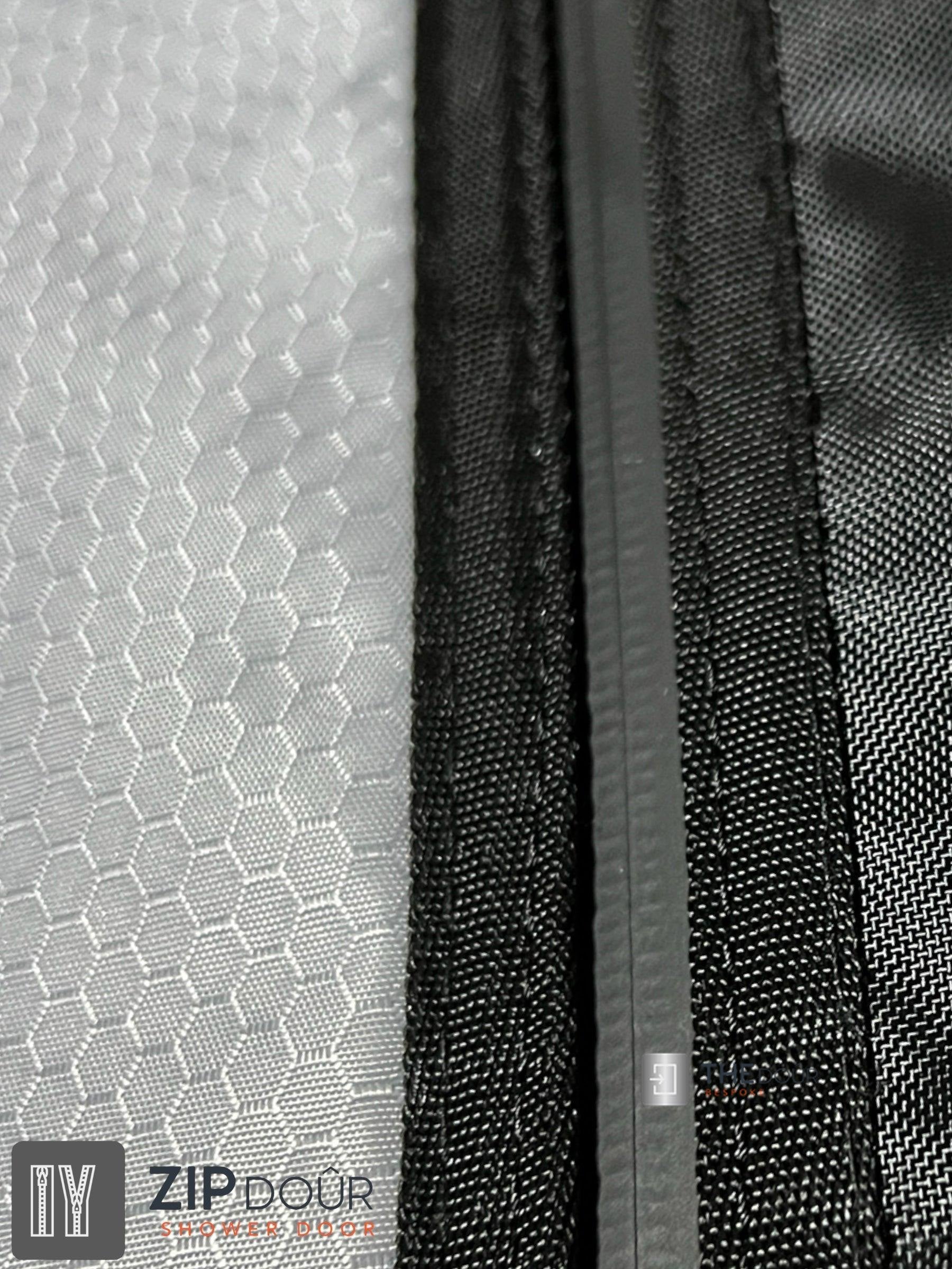 ZIPdoûr Shower Door 4x4 Camper Van / RV - Double Insulated Zip Close in Various Sizes